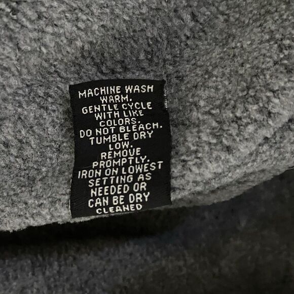 IZOD Jacket Men's XL‎ Blue Fleece Lined Softshell Jacket Inside Pockets Zip Up - Picture 12 of 16